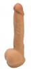 Фаллоимитатор из реалистичного материала CyberSkin Cyber Cock with Balls Medium - 18 см.