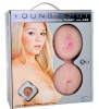 Кукла с реалистичными вставками Young & Hot Inflatable Love Doll with CyberSkin Pussy & Ass