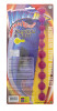 Фиолетовая анальная цепочка Jumbo Jelly Thai Beads Carded Lavender - 31,8 см.