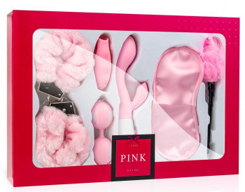 Эротический набор I Love Pink Gift Box из 6 предметов