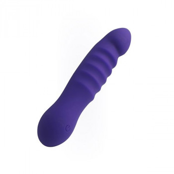 Фиолетовый вибратор Little Secret - 16,5 см.