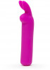 Лиловая вибропуля с ушками Rechargeable Rabbit Ears Bullet Vibrator