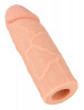 Телесная насадка-реалистик Extension Sleeve - 15,5 см.