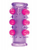 Фиолетовая насадка Silicone Lil' Pearl Pleasure Sleeve