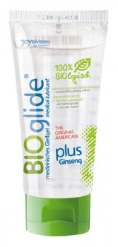 Гель-лубрикант на водной основе Bioglide plus Ginseng - 100 мл.